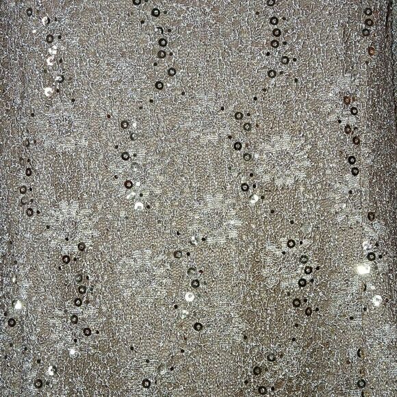 Alex Evening taupe 2pc dress jacket set Sz 14 Wedding Mother of the Bride - Picture 9 of 10